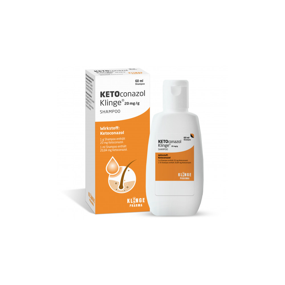 KETOCONAZOL Klinge 20 mg/g Shampoo KETOCONAZOL Klinge 20 mg/g Shampoo