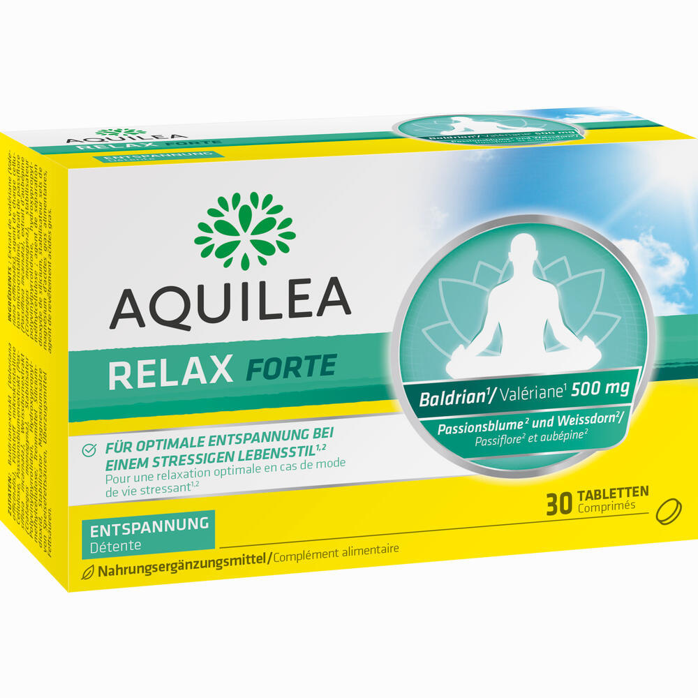 Aquilea Relax Forte 30 Tab. Aquilea Relax Forte 30 Tab.