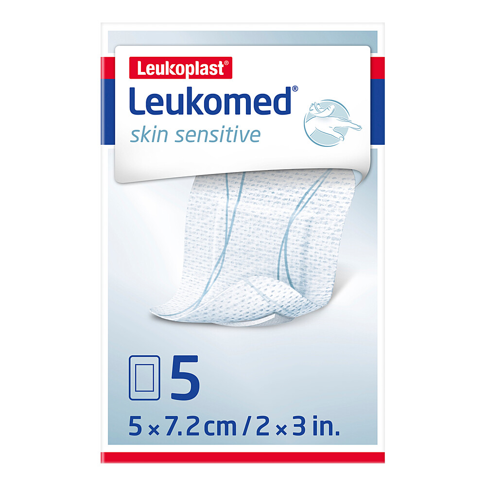 LEUKOMED skin sensitive steril 5x7,2 cm LEUKOMED skin sensitive steril 5x7,2 cm