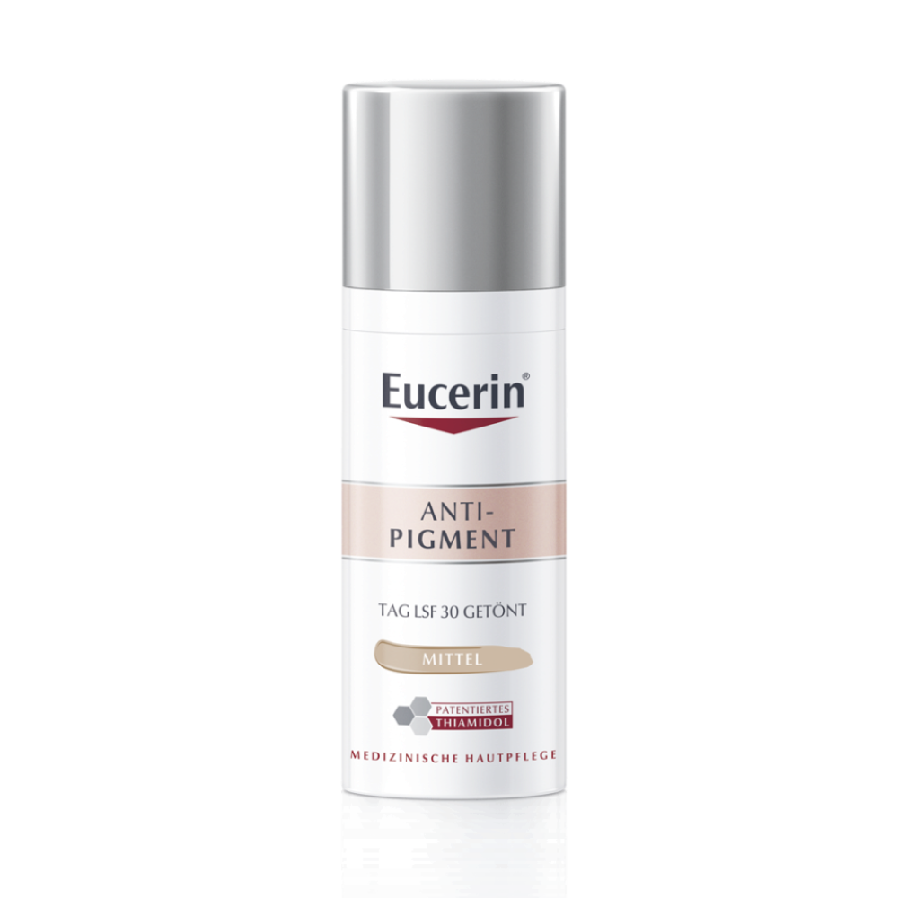 EUCERIN Anti-Pigment Tag getönt mittel LSF 30 EUCERIN Anti-Pigment Tag getönt mittel LSF 30