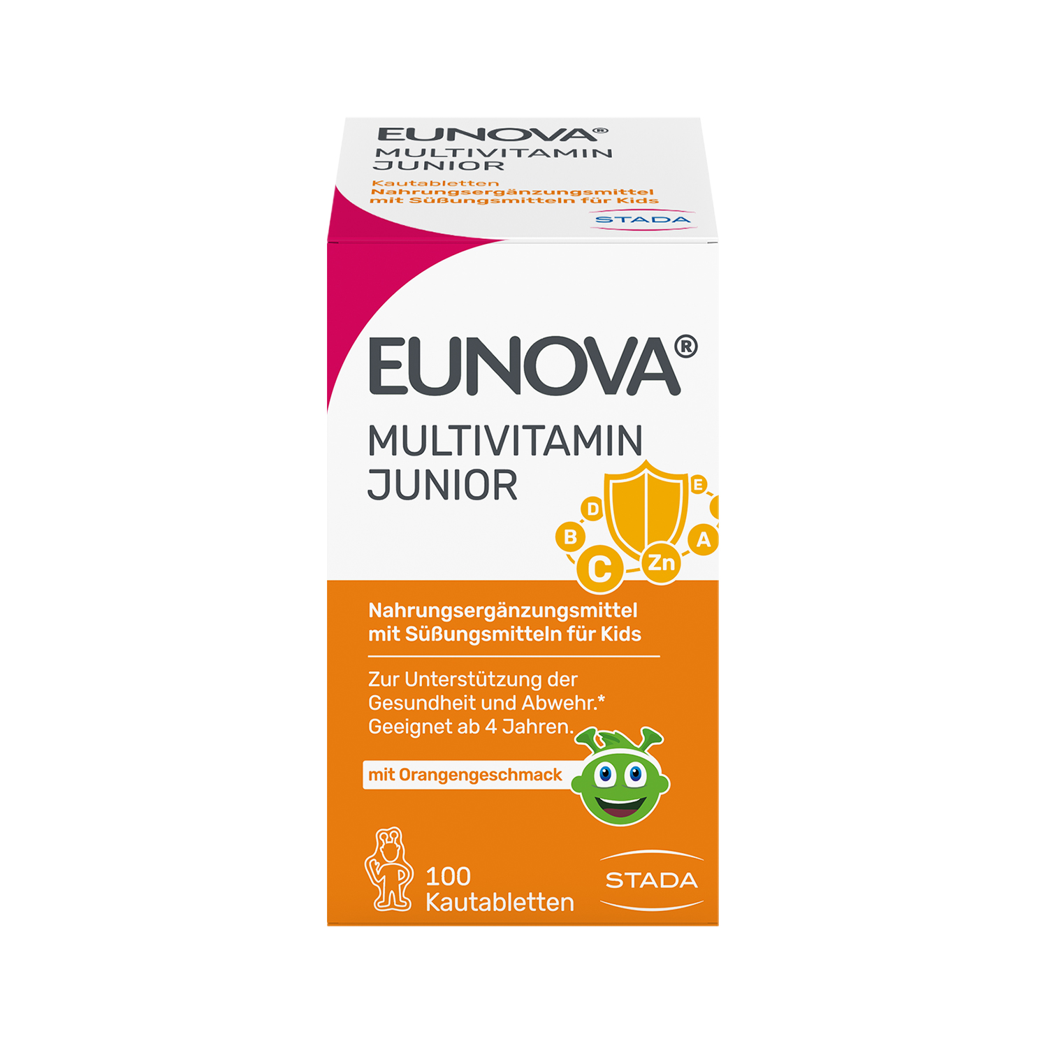 EUNOVA Junior Kautabletten m.Orangengeschmack EUNOVA Junior Kautabletten m.Orangengeschmack