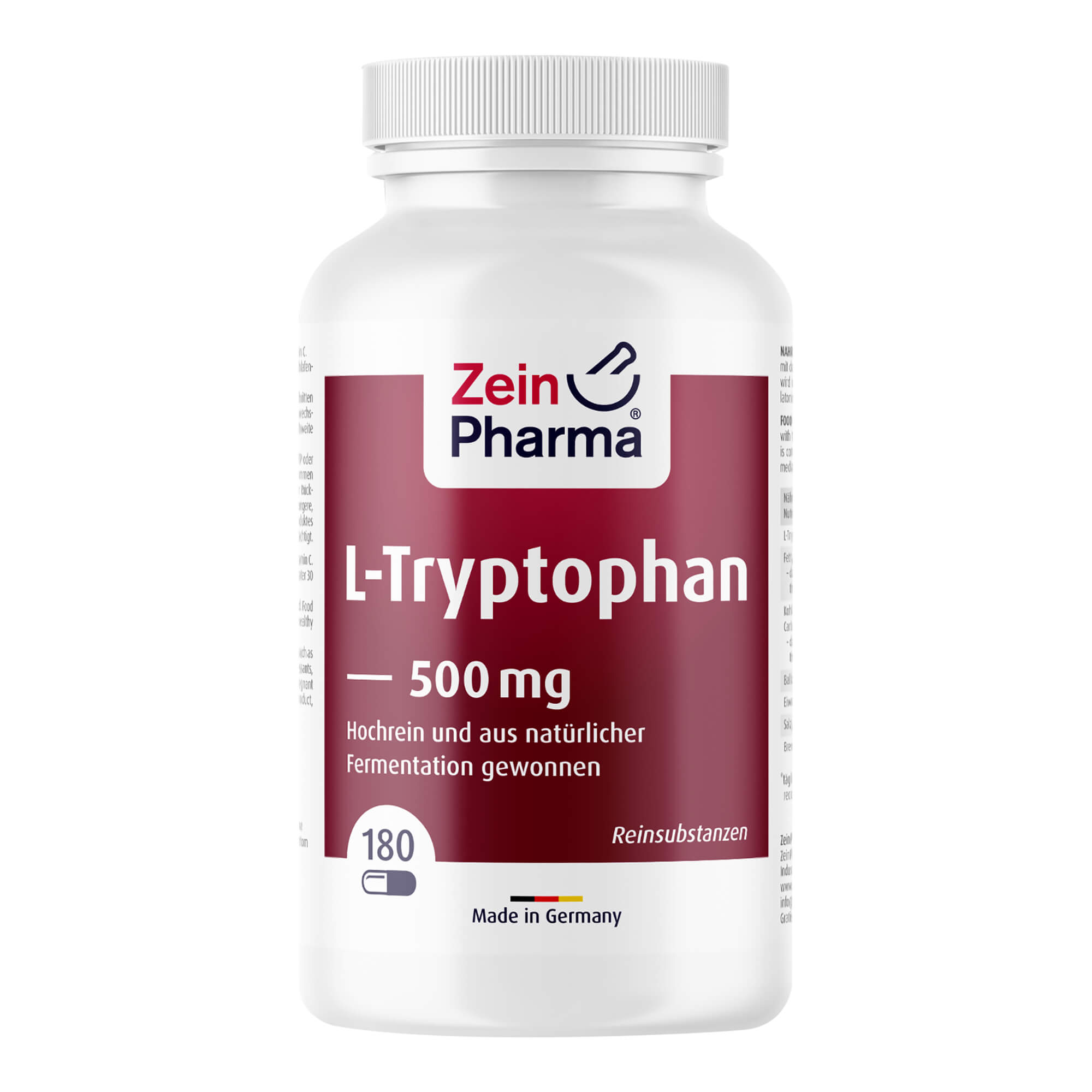 L-TRYPTOPHAN 500 mg Kapseln L-TRYPTOPHAN 500 mg Kapseln