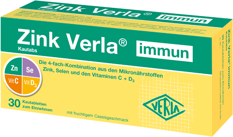 Zink Verla® immun Kautabs Zink Verla® immun Kautabs
