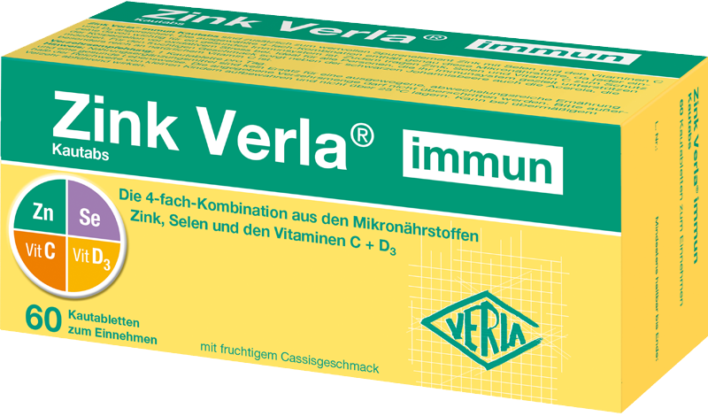 Zink Verla® immun Kautabs Zink Verla® immun Kautabs
