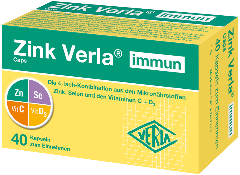 Zink Verla® immun Caps Zink Verla® immun Caps