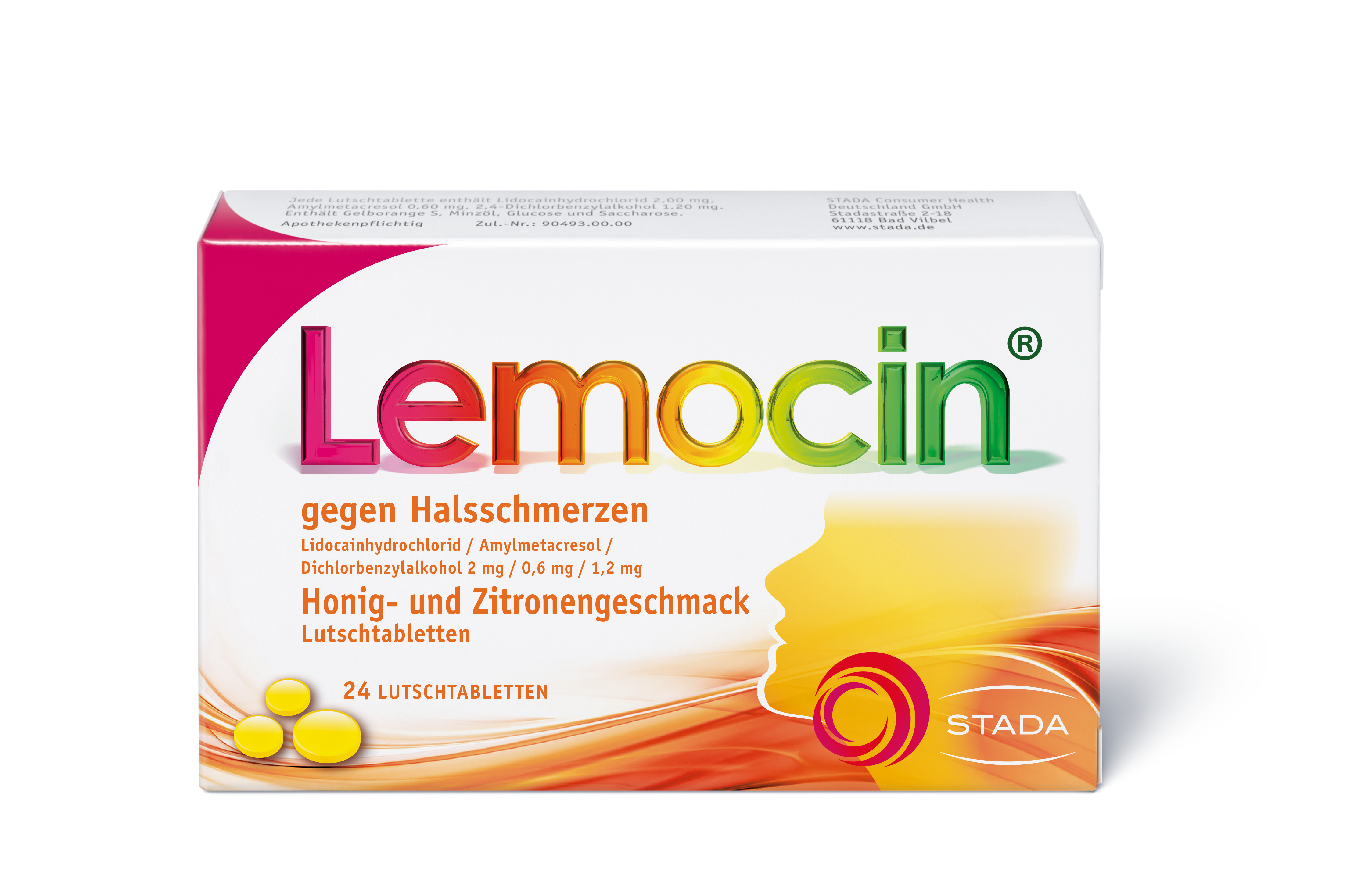 LEMOCIN gegen Halsschmerzen Honig-u.Zitroneng.Lut. LEMOCIN gegen Halsschmerzen Honig-u.Zitroneng.Lut.
