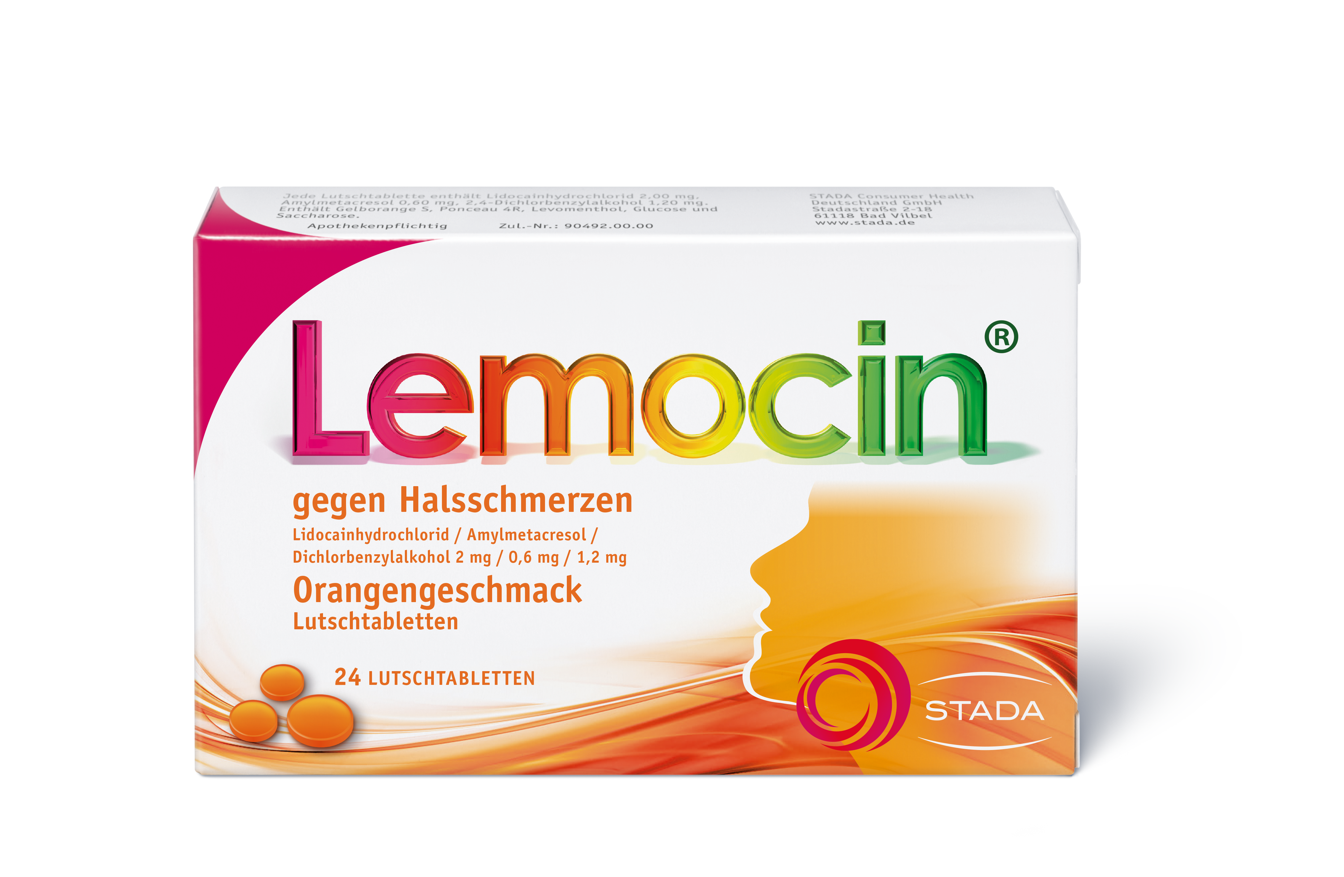 LEMOCIN gegen Halsschmerzen Orangengeschmack Lut. LEMOCIN gegen Halsschmerzen Orangengeschmack Lut.