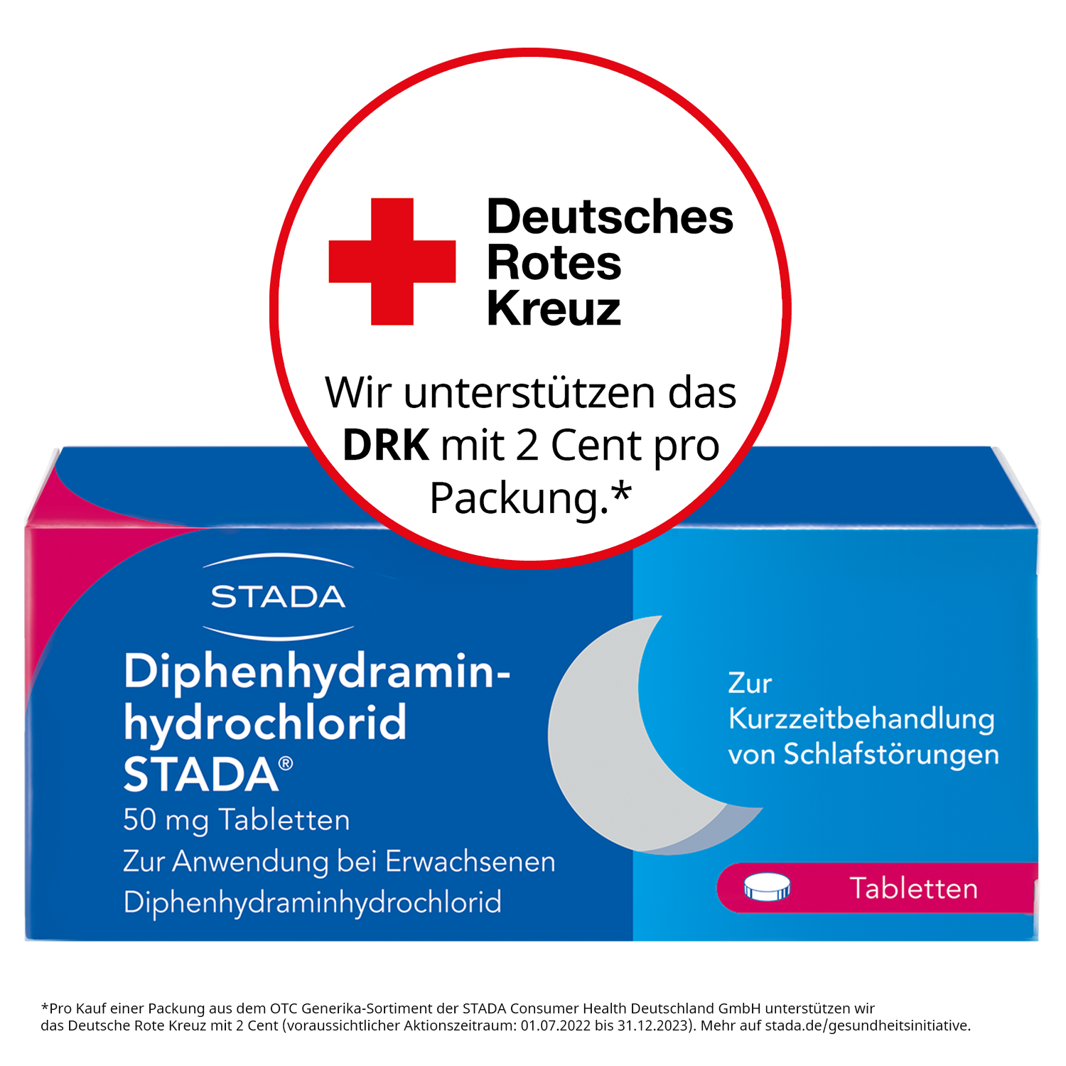 DIPHENHYDRAMINHYDROCHLORID STADA 50 mg Tabletten DIPHENHYDRAMINHYDROCHLORID STADA 50 mg Tabletten