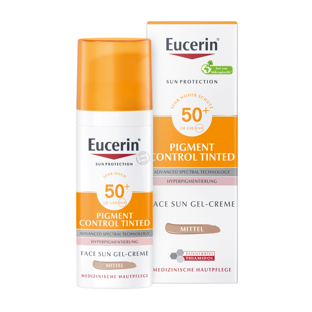 EUCERIN Sun Fluid Pigment Control mittel LSF 50+ EUCERIN Sun Fluid Pigment Control mittel LSF 50+