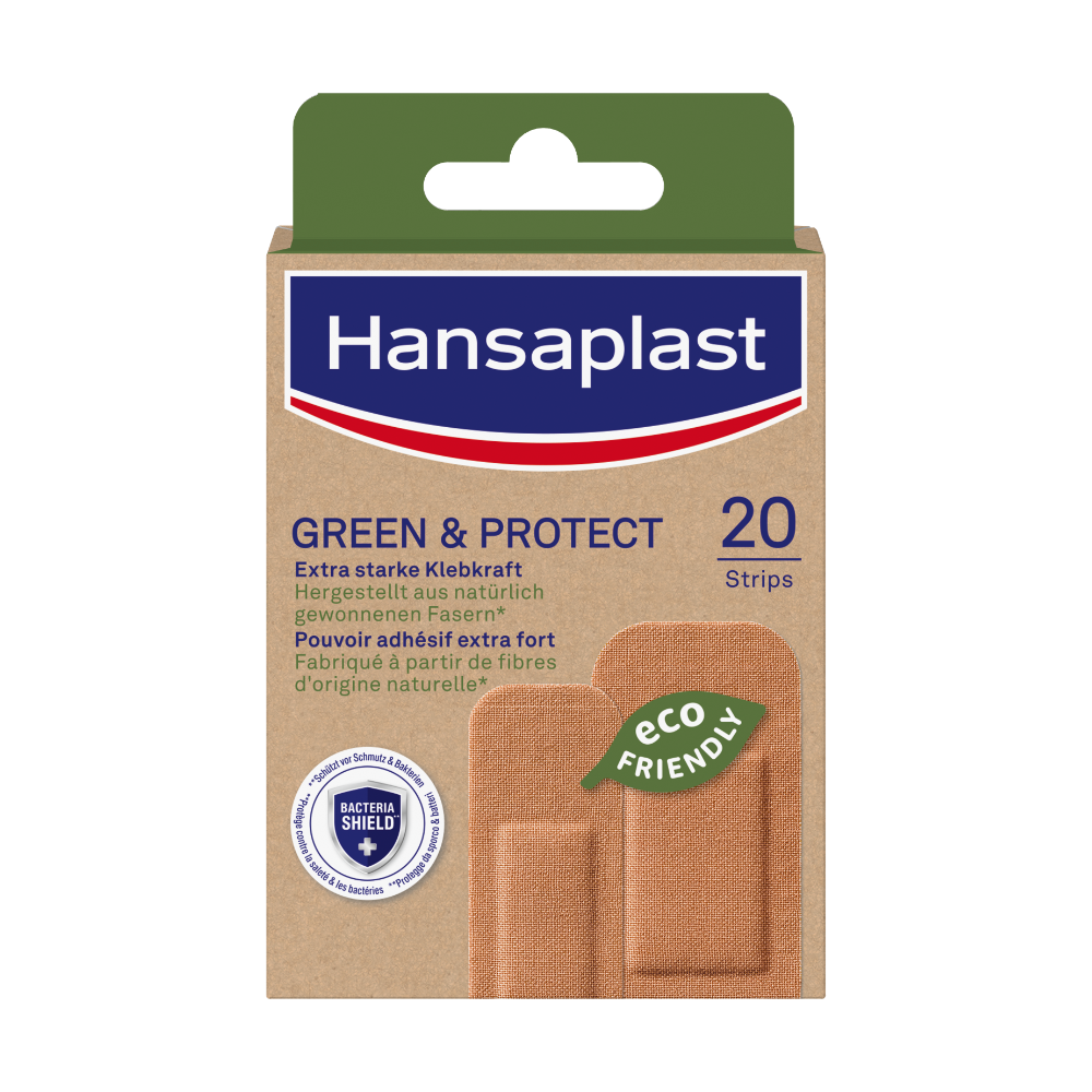 HANSAPLAST Green & Protect Pflasterstrips HANSAPLAST Green & Protect Pflasterstrips