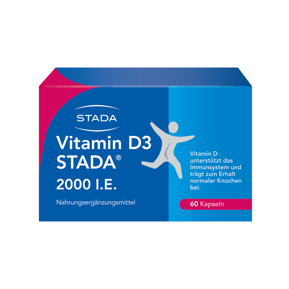 VITAMIN D3 STADA 2000 I.E. Kapseln VITAMIN D3 STADA 2000 I.E. Kapseln