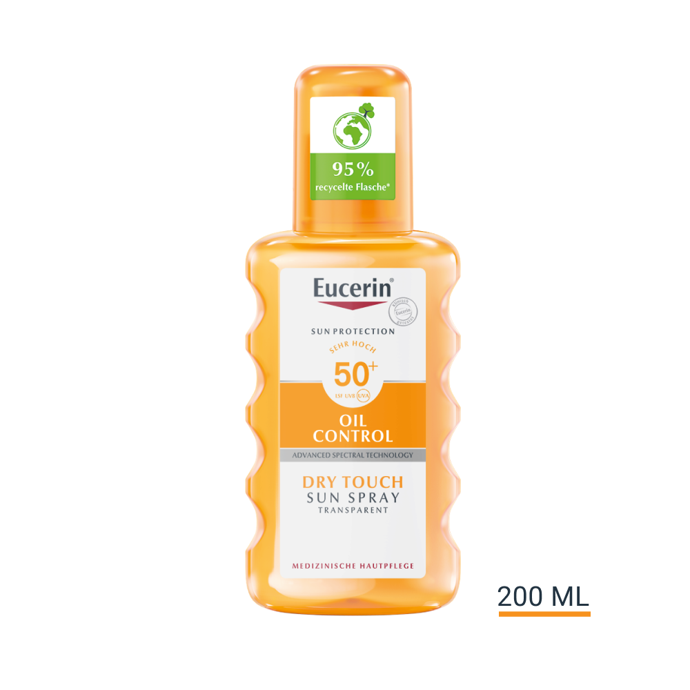 EUCERIN Sun Oil Control Body Transp.Spray LSF 50+ EUCERIN Sun Oil Control Body Transp.Spray LSF 50+