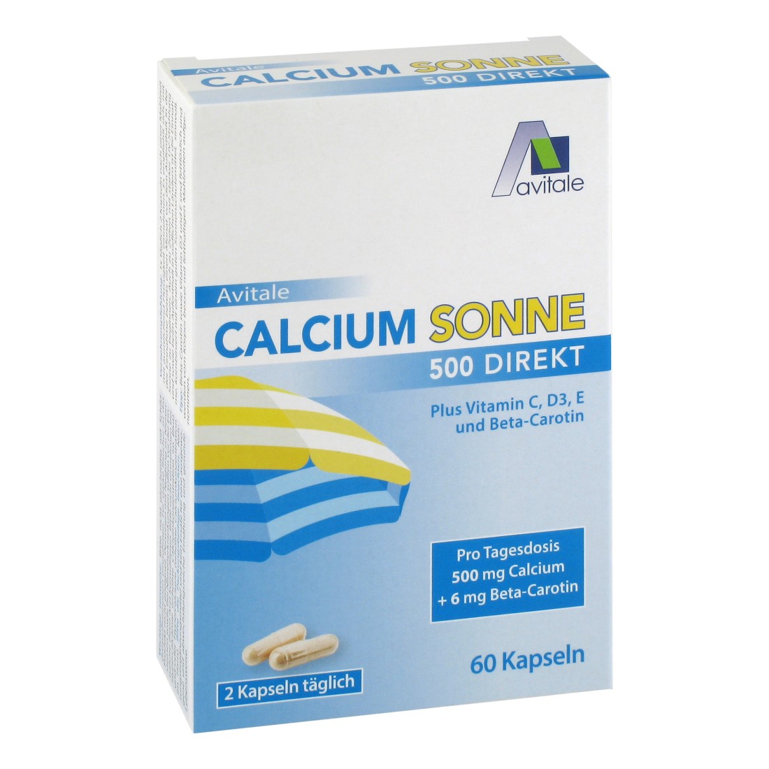 CALCIUM SONNE 500 Kapseln CALCIUM SONNE 500 Kapseln