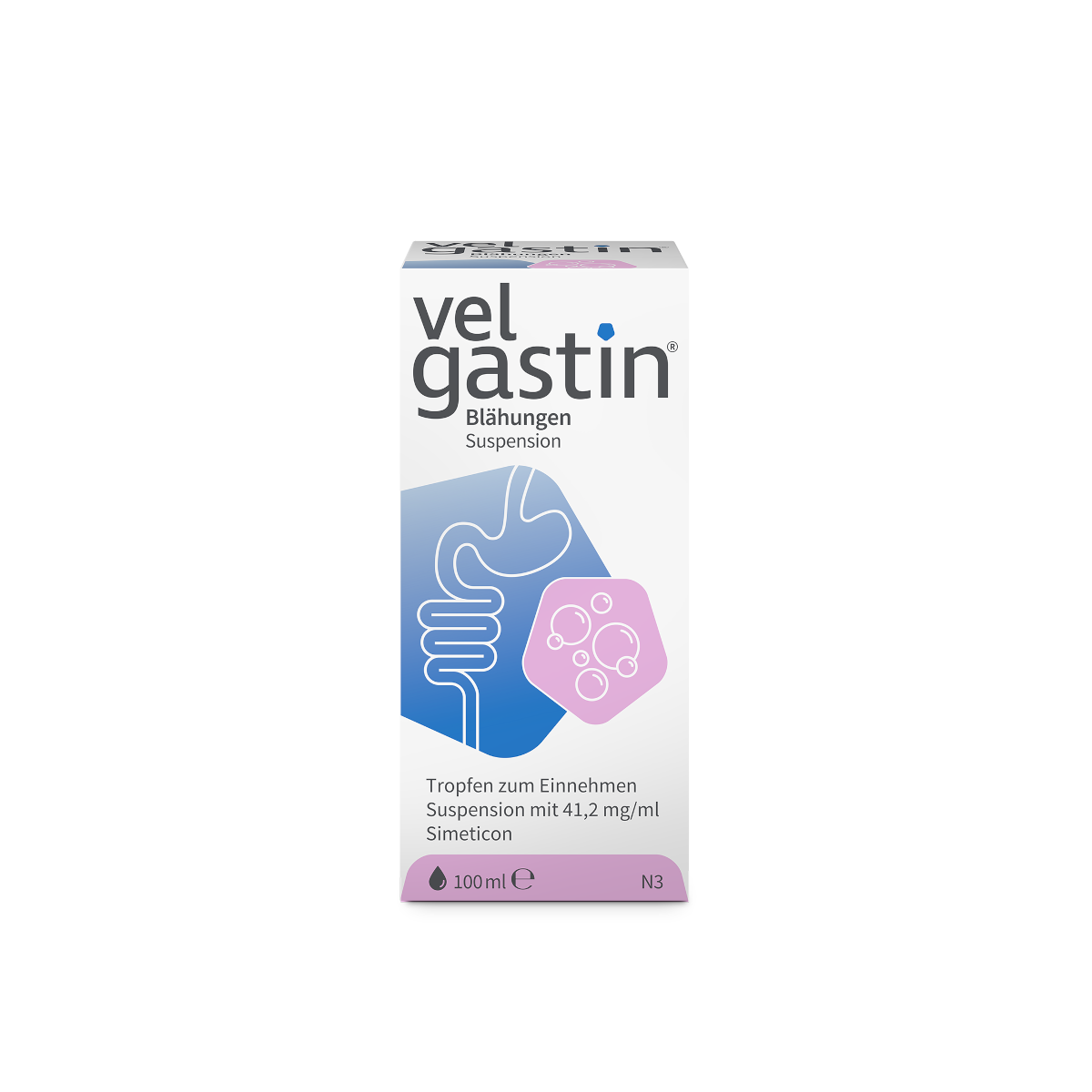 Velgastin® Blähungen Suspension 100 ml Velgastin® Blähungen Suspension 100 ml