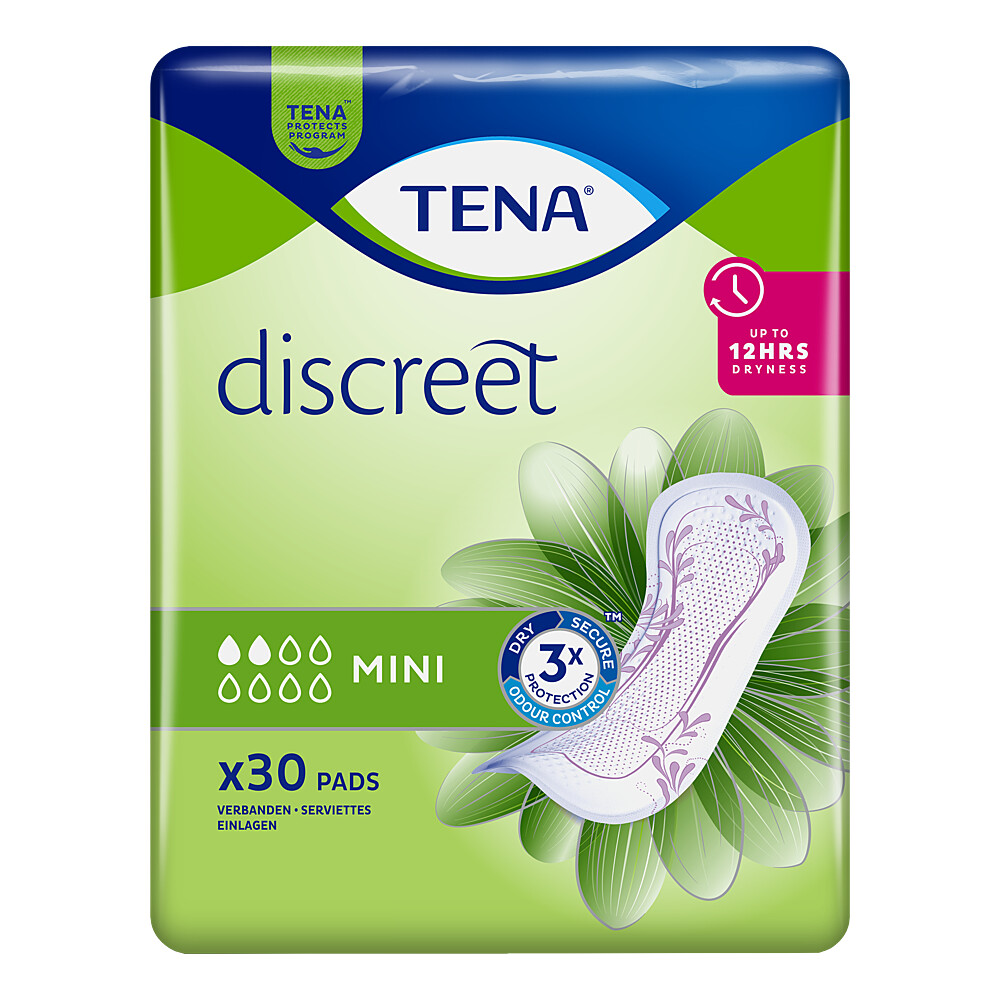 TENA DISCREET Inkontinenz Einlagen mini TENA DISCREET Inkontinenz Einlagen mini