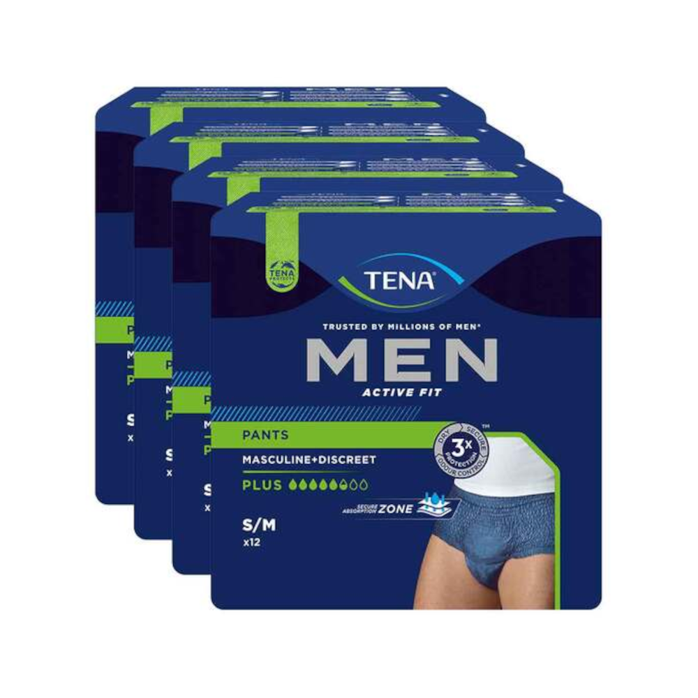 TENA MEN Act.Fit Inkontinenz Pants plus S/M blau TENA MEN Act.Fit Inkontinenz Pants plus S/M blau