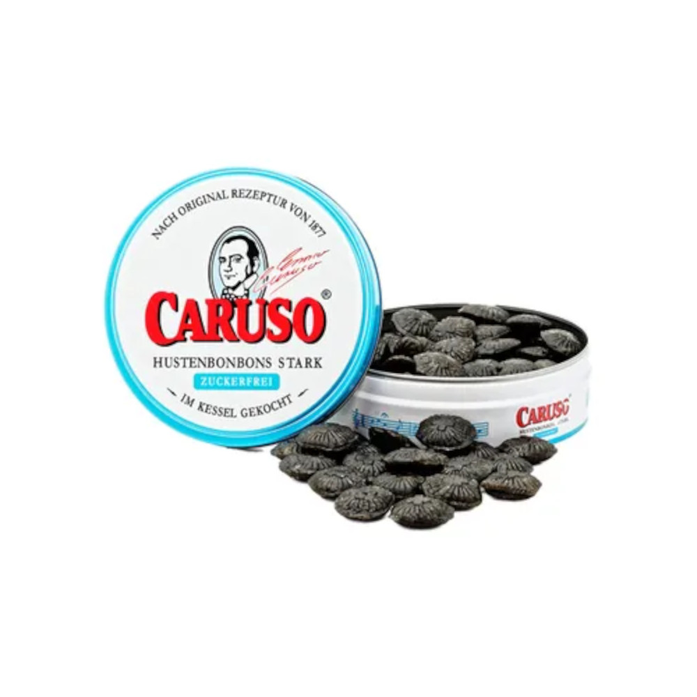 CARUSO Hustenbonbons stark zuckerfrei CARUSO Hustenbonbons stark zuckerfrei