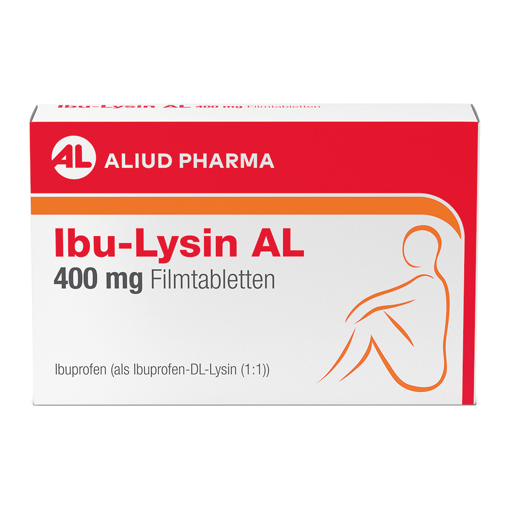 Ibu-Lysin AL 400 mg Filmtabletten bei akuten Schmerzen Ibu-Lysin AL 400 mg Filmtabletten bei akuten Schmerzen