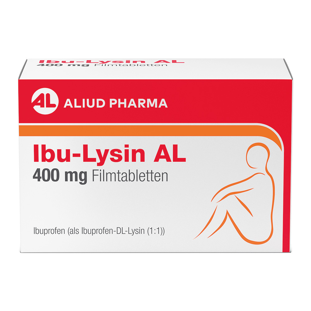 Ibu-Lysin AL 400 mg Filmtabletten bei akuten Schmerzen Ibu-Lysin AL 400 mg Filmtabletten bei akuten Schmerzen