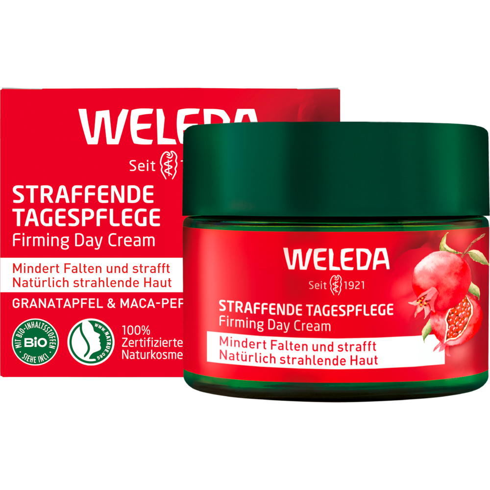 Weleda Straffende Tagespflege Granatapfel & Maca-Peptide Weleda Straffende Tagespflege Granatapfel & Maca-Peptide