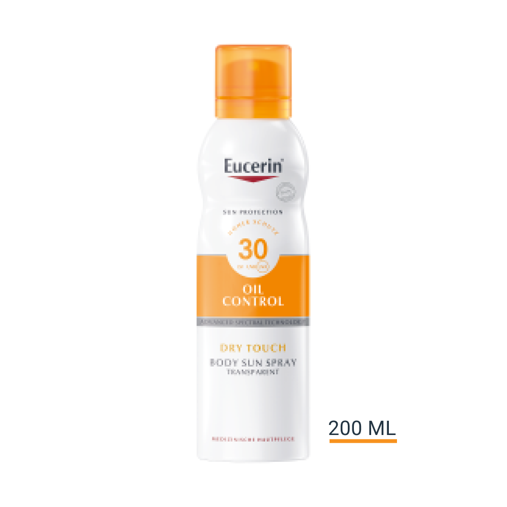 EUCERIN Sun Oil Control Body Transp.Aerosol LSF 30 EUCERIN Sun Oil Control Body Transp.Aerosol LSF 30