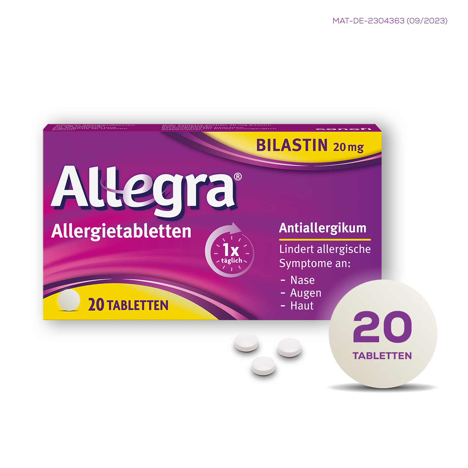 Allegra Allergietabletten - Schnell bei Heuschnupfen Allegra Allergietabletten - Schnell bei Heuschnupfen