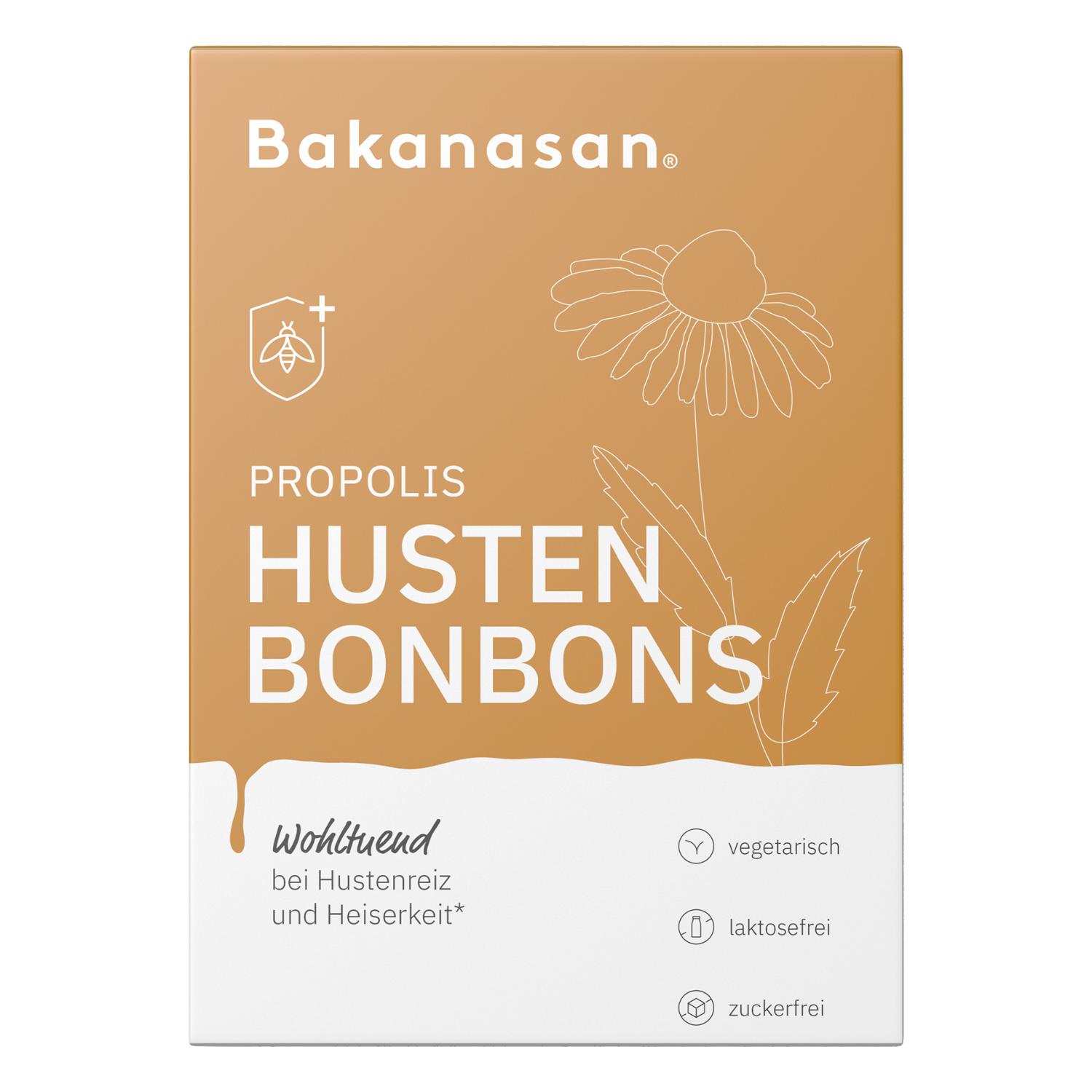 BAKANASAN Propolis Hustenbonbons BAKANASAN Propolis Hustenbonbons