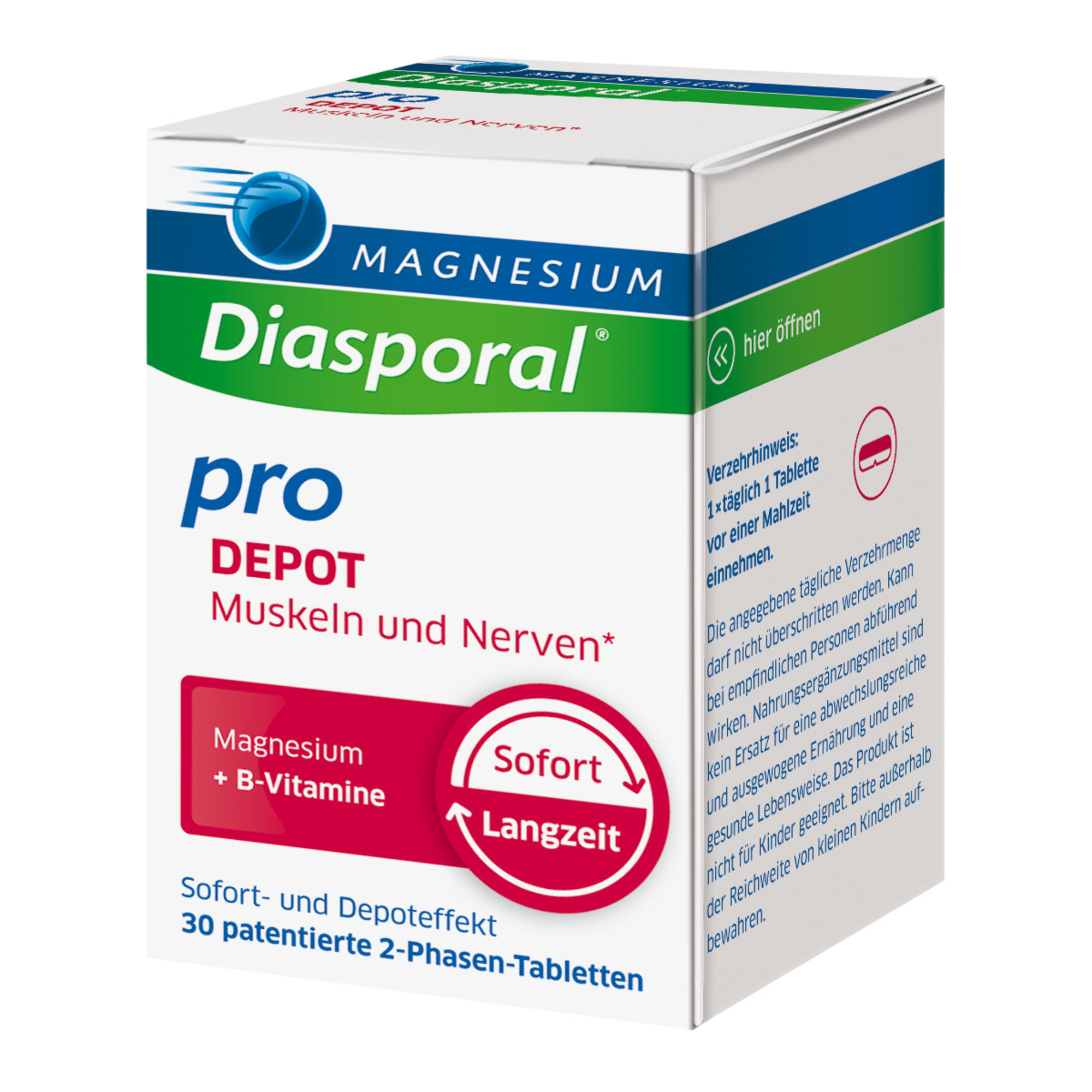 MAGNESIUM DIASPORAL pro B-Vit.DEPOT Musk.+Nerv.Tab MAGNESIUM DIASPORAL pro B-Vit.DEPOT Musk.+Nerv.Tab