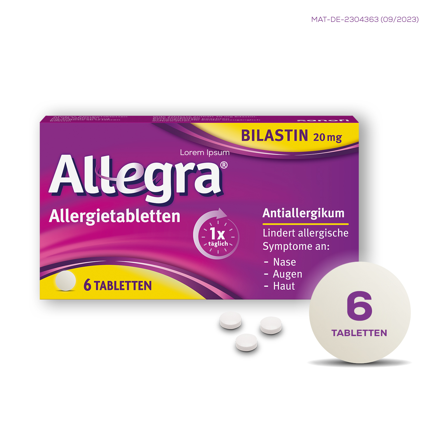 Allegra Allergietabletten - Schnell bei Heuschnupfen Allegra Allergietabletten - Schnell bei Heuschnupfen