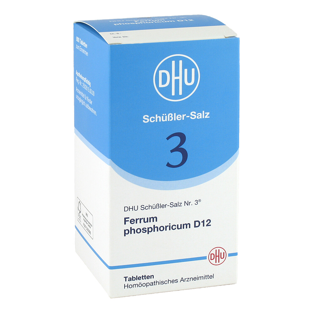 BIOCHEMIE DHU 3 Ferrum phosphoricum D 12 Tabletten BIOCHEMIE DHU 3 Ferrum phosphoricum D 12 Tabletten