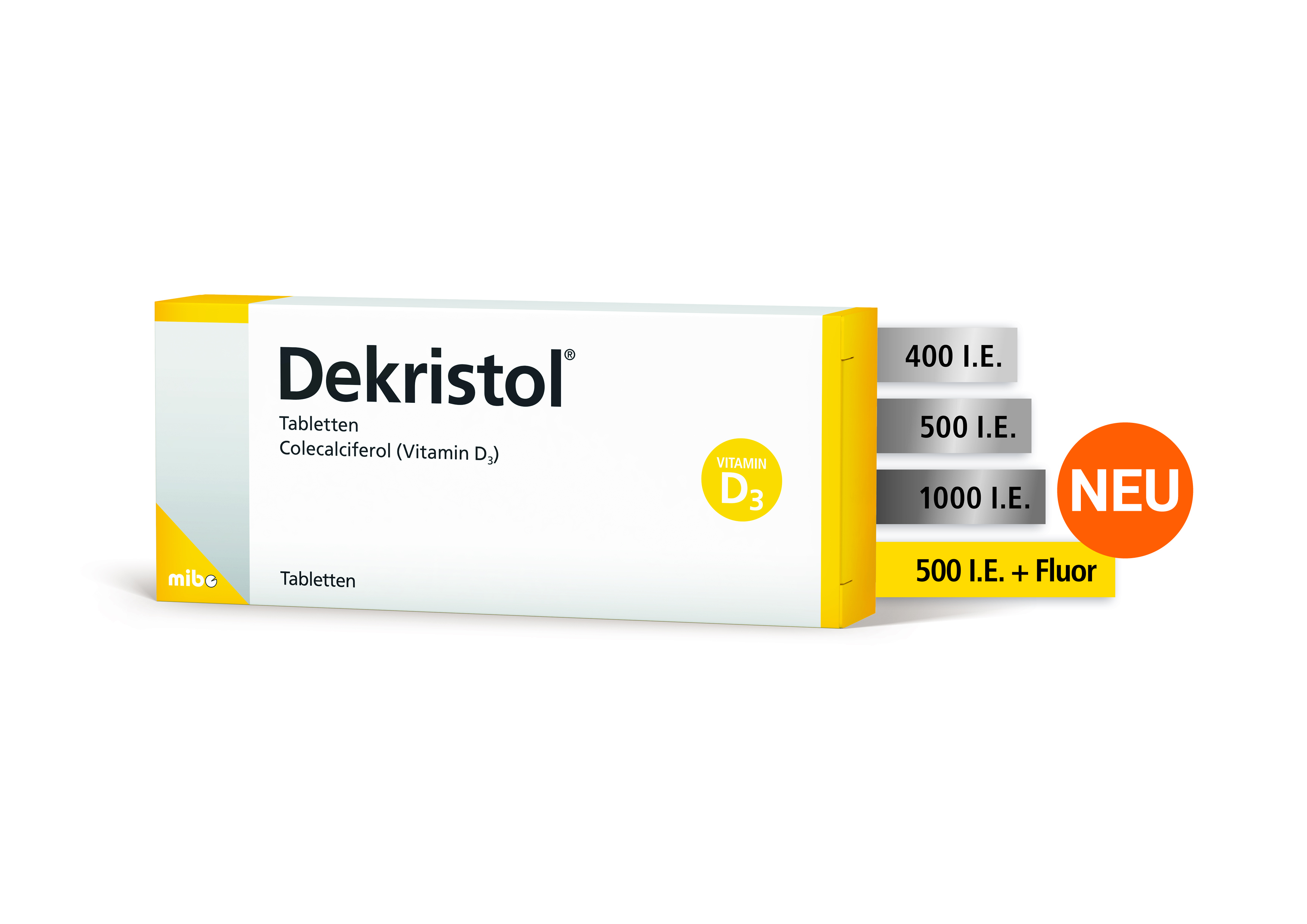 DEKRISTOL Fluor 500 I.E./0,25 mg Tabletten DEKRISTOL Fluor 500 I.E./0,25 mg Tabletten
