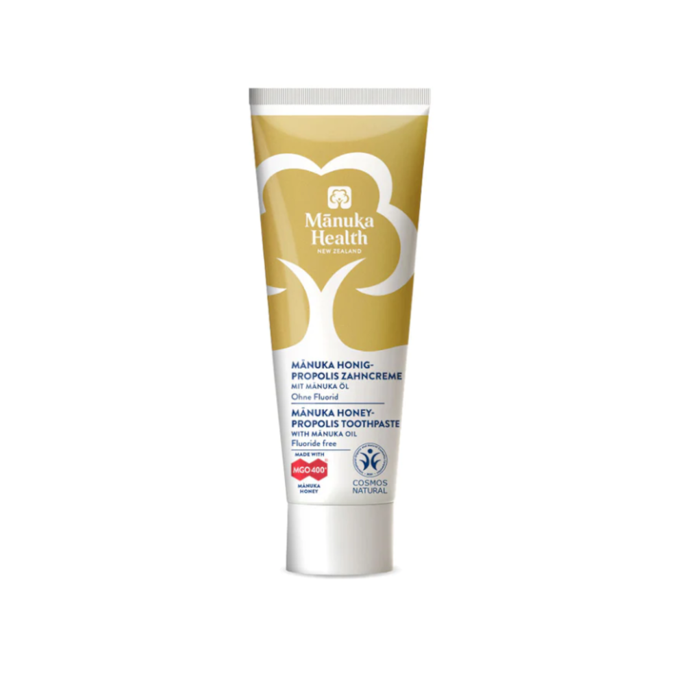 MANUKA HEALTH Honig-Propolis Zahncreme fluoridfrei MANUKA HEALTH Honig-Propolis Zahncreme fluoridfrei