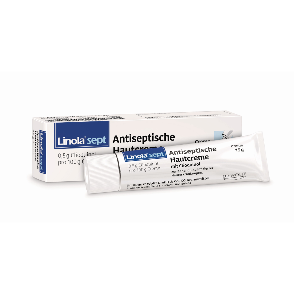 LINOLA sept Antiseptische Hautcreme mit Clioquinol LINOLA sept Antiseptische Hautcreme mit Clioquinol