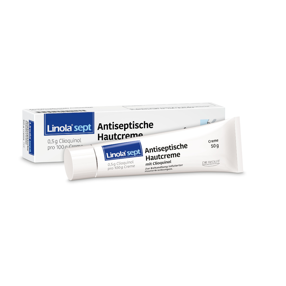 LINOLA sept Antiseptische Hautcreme mit Clioquinol LINOLA sept Antiseptische Hautcreme mit Clioquinol