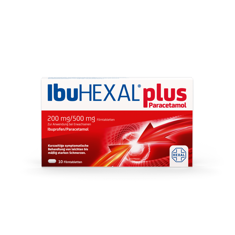 IBUHEXAL plus Paracetamol 200 mg/500 mg Filmtabl. IBUHEXAL plus Paracetamol 200 mg/500 mg Filmtabl.
