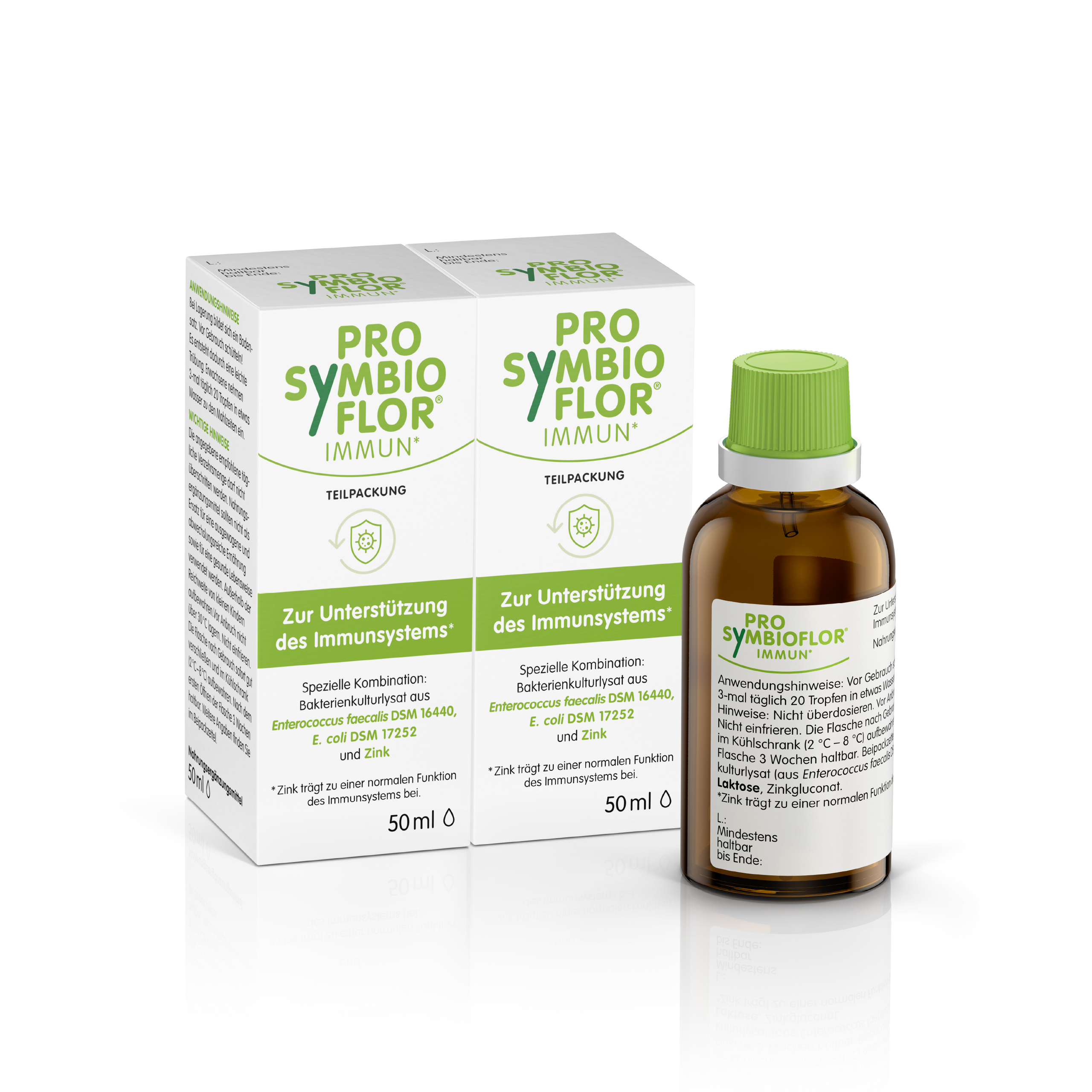 PRO-SYMBIOFLOR Immun mit Bakterienkulturen & Zink PRO-SYMBIOFLOR Immun mit Bakterienkulturen & Zink