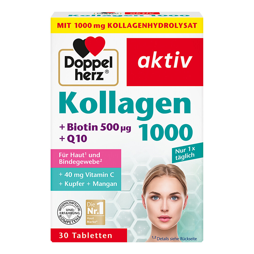 DOPPELHERZ Kollagen 1000 Tabletten DOPPELHERZ Kollagen 1000 Tabletten