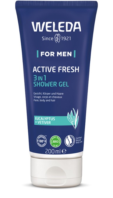 Weleda For Men Active Fresh 3in1 Duschgel Weleda For Men Active Fresh 3in1 Duschgel