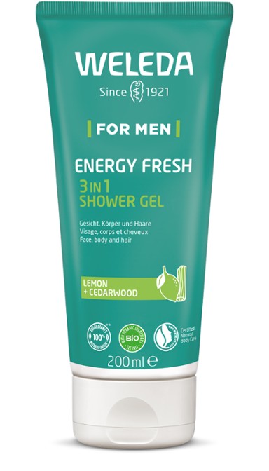 Weleda For Men Energy Fresh 3in1 Duschgel Weleda For Men Energy Fresh 3in1 Duschgel