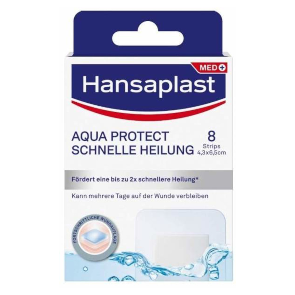 HANSAPLAST Aqua Protect Pflaster schnelle Heilung HANSAPLAST Aqua Protect Pflaster schnelle Heilung
