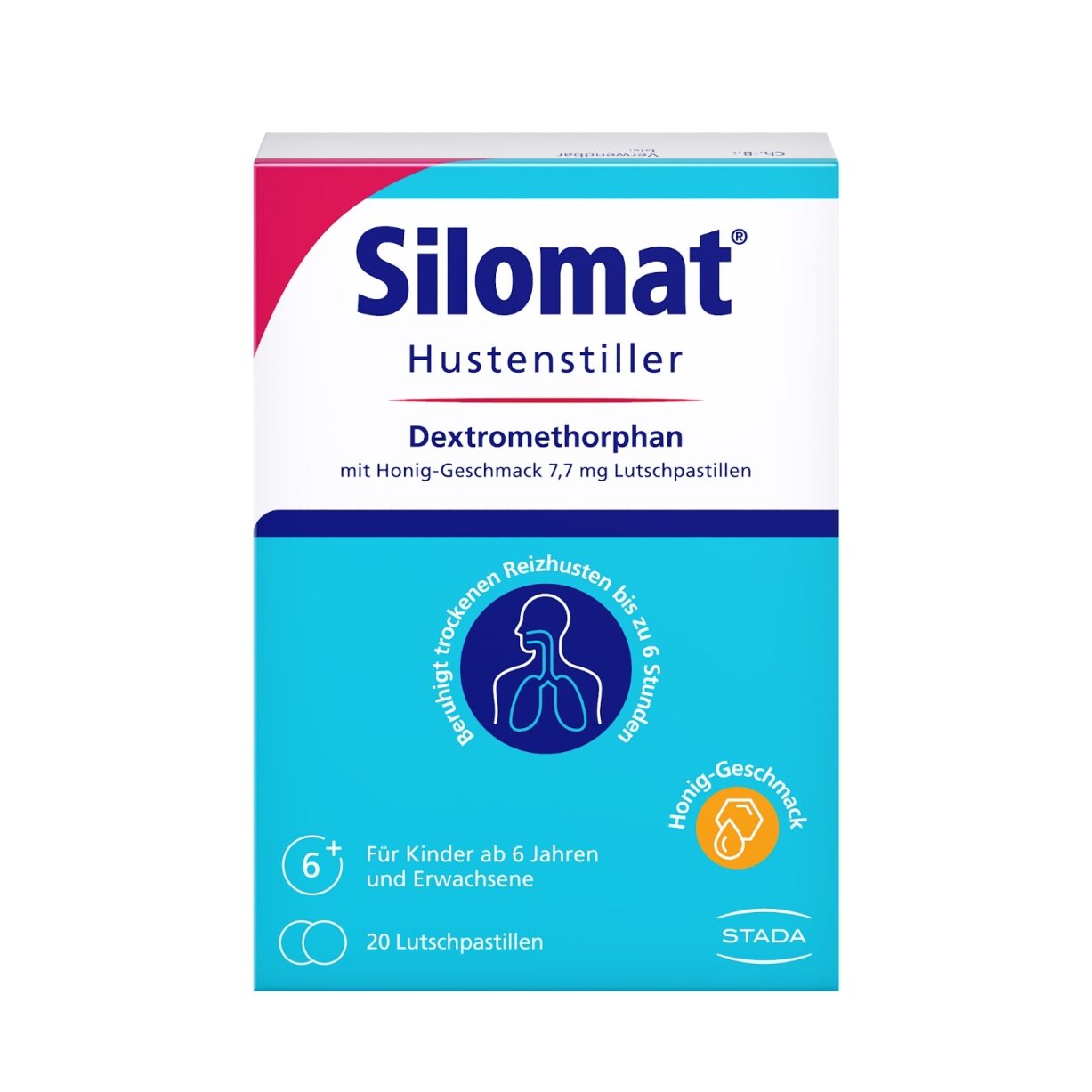 SILOMAT Hustenstiller DMP m.Honig-Geschm.7,7mg LUP SILOMAT Hustenstiller DMP m.Honig-Geschm.7,7mg LUP