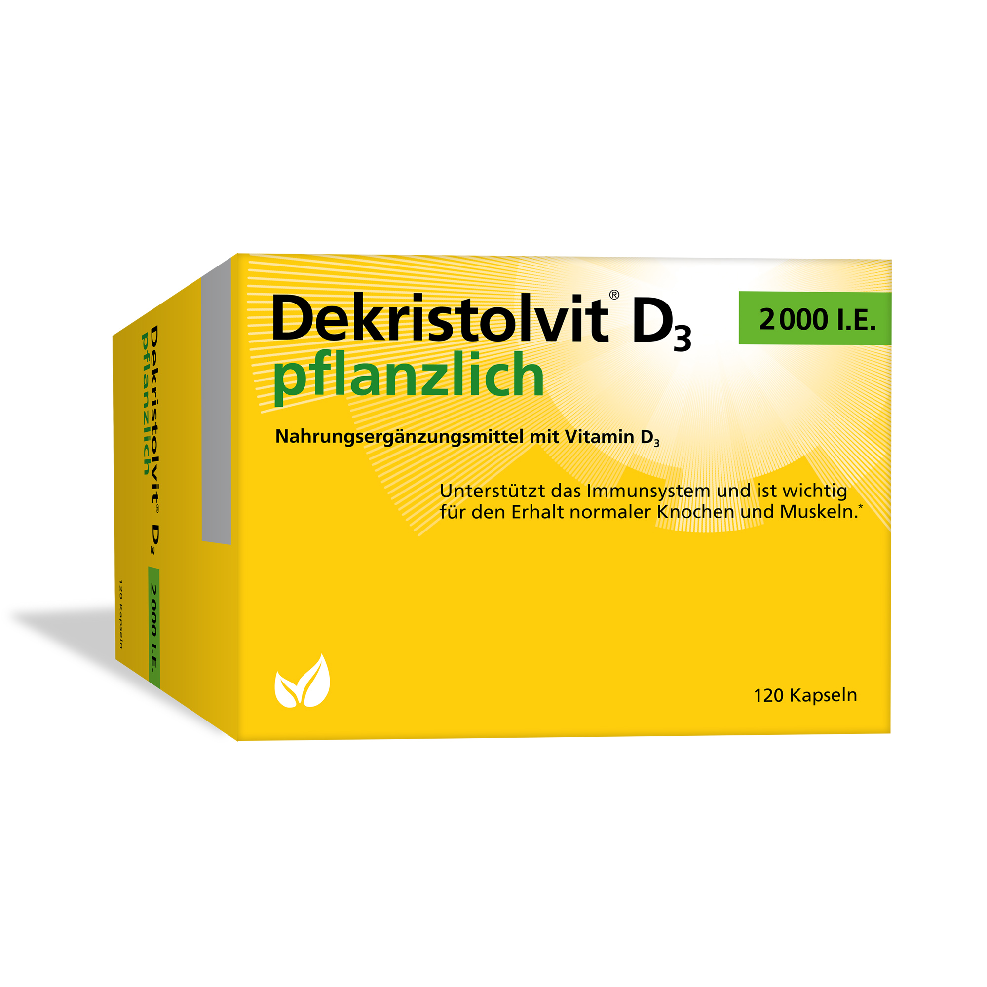 DEKRISTOLVIT D3 2000 I.E. pflanzlich Kapseln DEKRISTOLVIT D3 2000 I.E. pflanzlich Kapseln