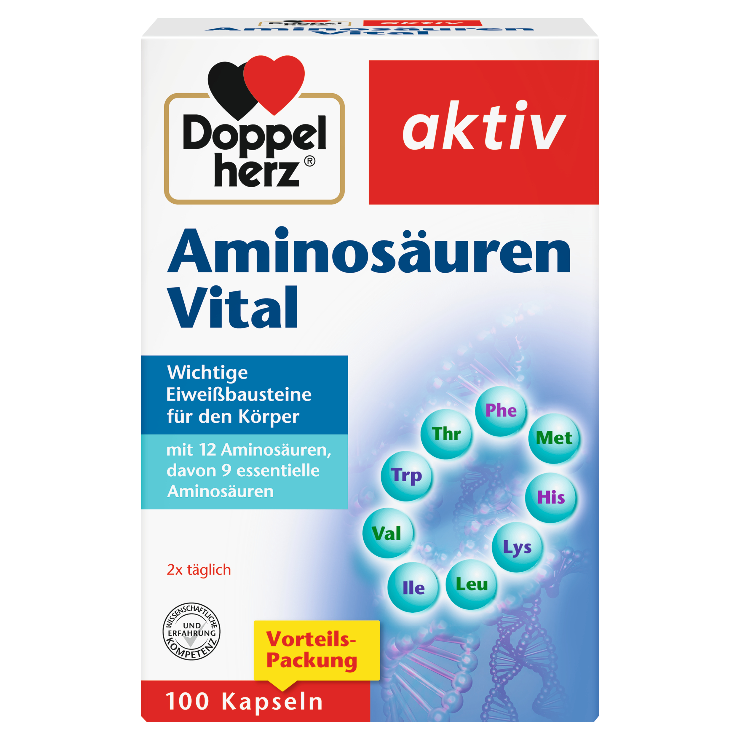 DOPPELHERZ Aminosäuren Vital Kapseln DOPPELHERZ Aminosäuren Vital Kapseln