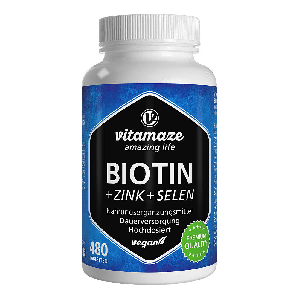 BIOTIN 10 mg hochdosiert+Zink+Selen Tabletten BIOTIN 10 mg hochdosiert+Zink+Selen Tabletten