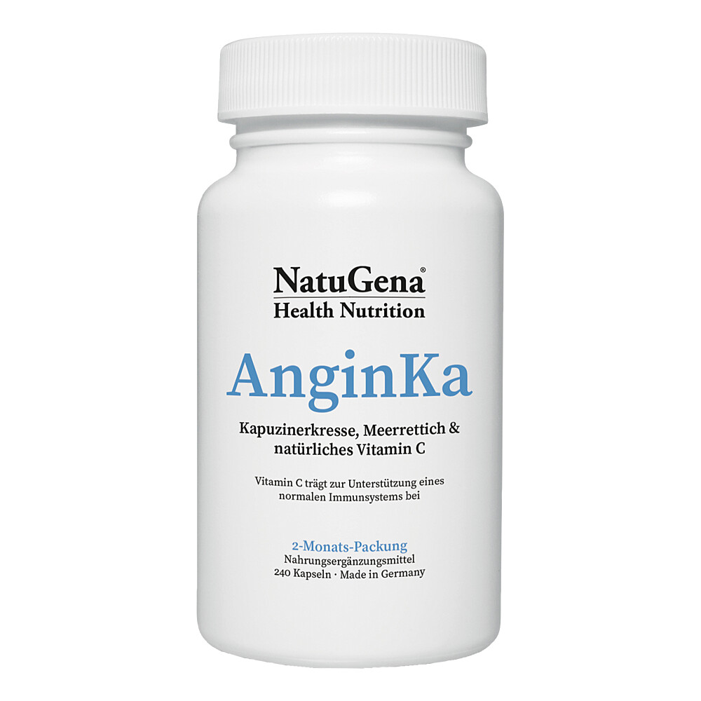 ANGINKA Kapuzinerkresse+hochdosier.Vitamin C Kaps. ANGINKA Kapuzinerkresse+hochdosier.Vitamin C Kaps.
