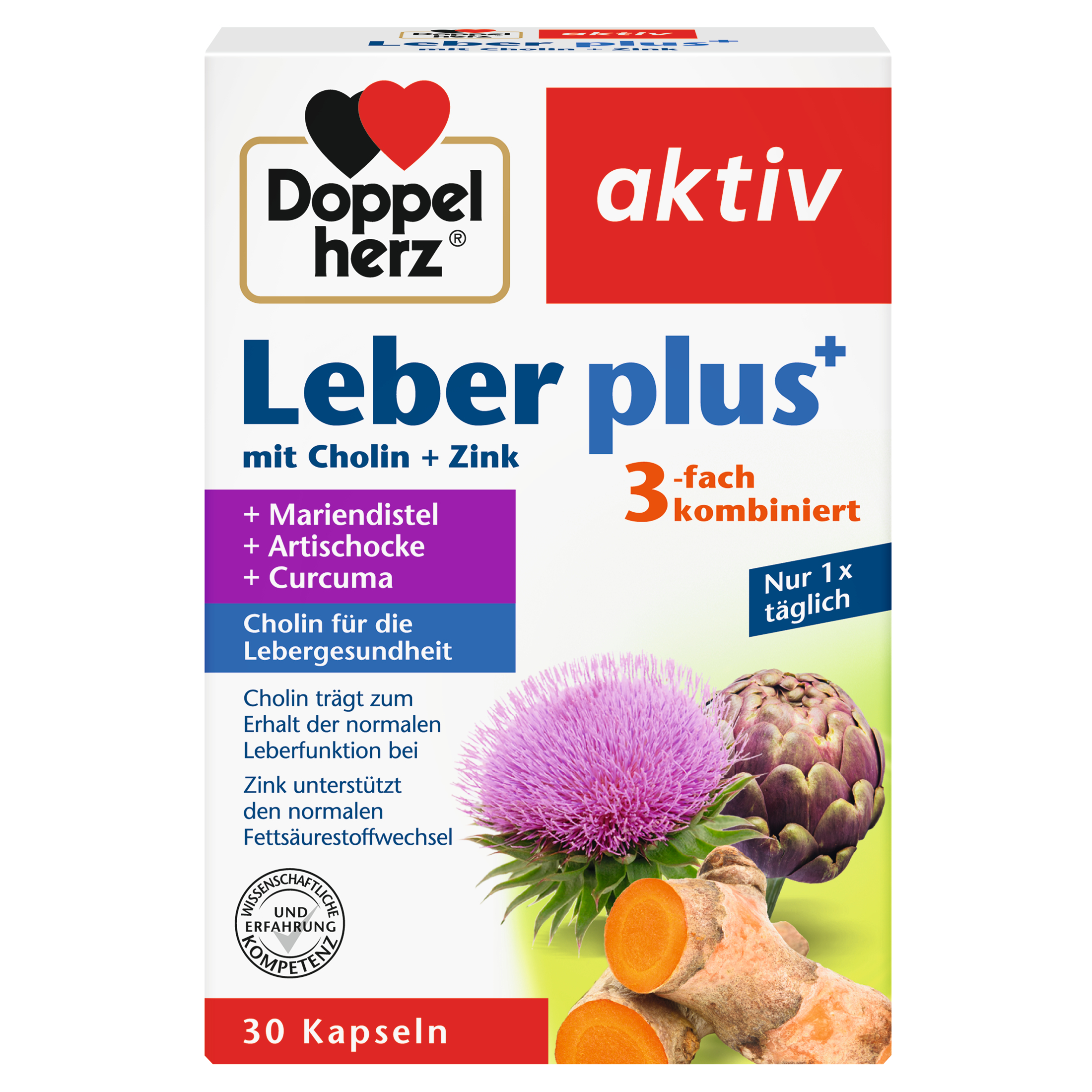 DOPPELHERZ Leber plus Kapseln DOPPELHERZ Leber plus Kapseln