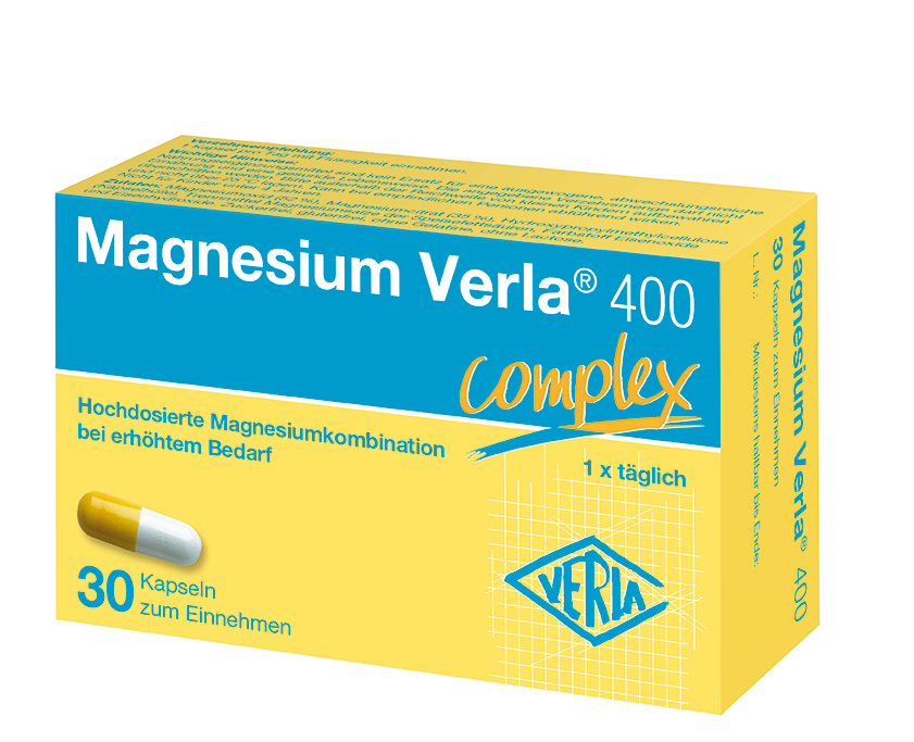 MAGNESIUM VERLA 400 Kapseln MAGNESIUM VERLA 400 Kapseln