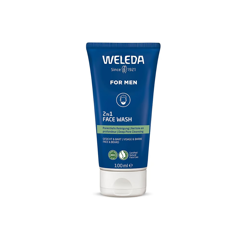 Weleda For Men 2in1 Face Wash - für Gesicht & Bart Weleda For Men 2in1 Face Wash - für Gesicht & Bart