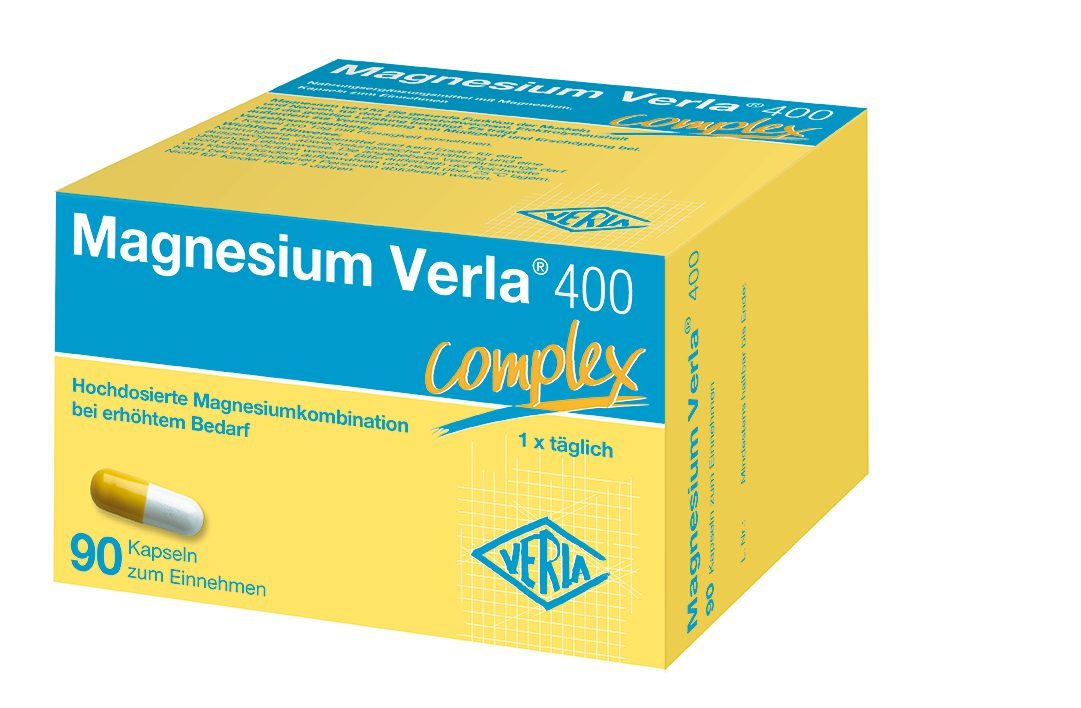 MAGNESIUM VERLA 400 Kapseln MAGNESIUM VERLA 400 Kapseln