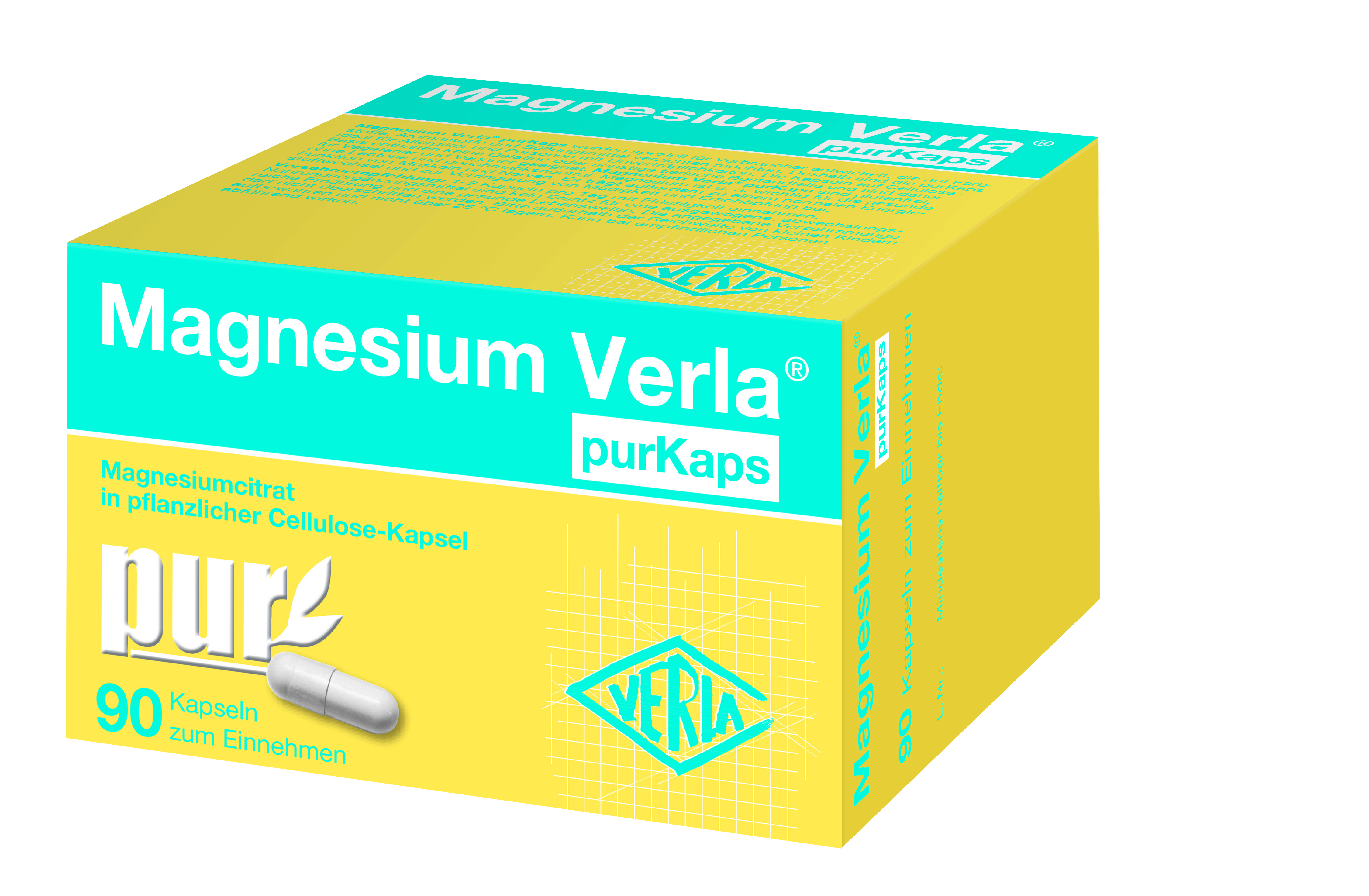 MAGNESIUM VERLA purKaps MAGNESIUM VERLA purKaps